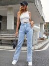 Newness Elevated Everyday Straight Leg Jeans A flattering pair of straight leg jeans in a versatile wash perfect for any occasion