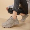 Newness Effortless Style Mesh Casual Sneakers Breathable mesh upper comfortable MD sole perfect for all seasons