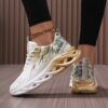 Newness Sculpt Moire Running Shoes Breathable stylish and supportive running shoes for all day comfort