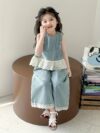 Newness Côte dAzur Girls Summer Outfit A stylish and comfortable summer dress for girls in a vibrant print