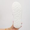 Newness Elevated Edge Chunky Platform Sneakers in white showcasing the chunky platform sole modern design and breathable fabric The shoes are styled on a models feet emphasizing their comfortable and confident lift