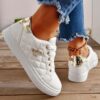 Effortlessly Chic Womens Casual Sneakers by Newness Comfortable and versatile perfect for everyday wear Stylish design in color if applicable