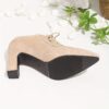 Newness Chic Flannel Mary Jane Pumps Elevate your style with these modern and chic pumps perfect for any occasion