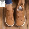 Newness Cloud Comfort Wide Fit Sneakers White sneakers with breathable lining and EVA sole showcasing their wide fit design for ultimate comfort