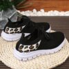 Striped Sprinter Kids Breathable Slip On Casual Sports Shoes in action a child comfortably wearing the shoes while playing
