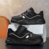 Colorful patchwork kids sneakers perfect for school or play showcasing breathable comfort and stylish design from Newness