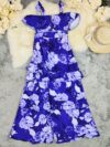 Effortlessly chic Casablanca Bloom Floral Print Skirt Set perfect for vacations and summer days Features a vibrant floral print