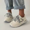 Newness Effortless Style Womens Casual Sneakers Breathable stylish and perfect for all day wear White leather sneakers with a clean design