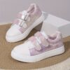 Twinkle Toes Girls Glitter Sneakers Stylish and comfortable glitter sneakers for girls perfect for active play The shoes sparkle and shine offering durability and a touch of magic for little feet