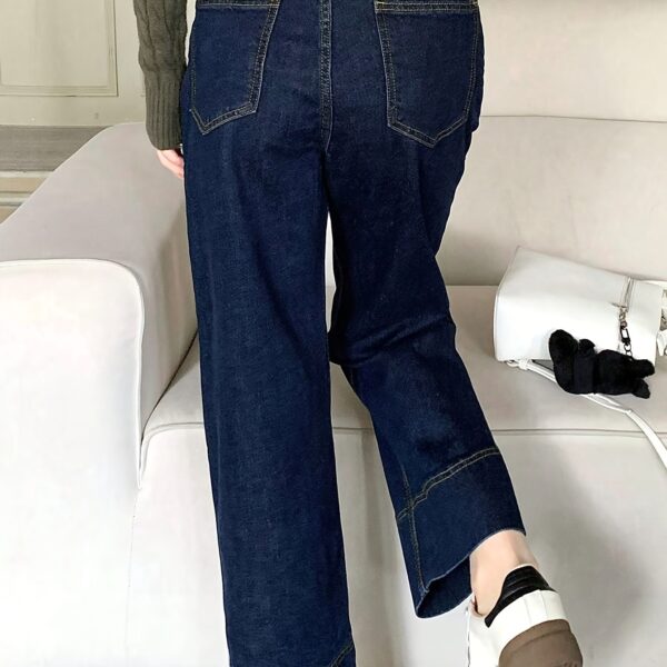 Newness high waisted wide leg pants in a flattering chic silhouette
