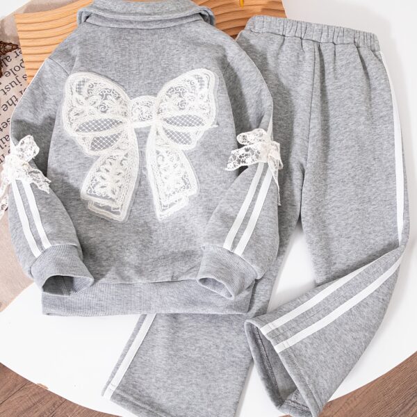 A stylish girls velvet two piece set in a rich color perfect for fall and winter