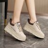 Newness Elevated Edge Color Block Sneakers in a modern design showcasing ultimate comfort and durable construction