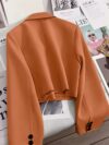Newness City Chic Womens Elegant Casual Short Suit Jacket in lightweight polyester Comfortable loose fit classic style Perfect for any occasion
