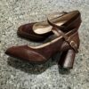 Newness Timeless Square Toe Mary Janes Classic black square toe Mary Jane shoes with a comfortable low heel showcasing a vintage inspired design with modern appeal