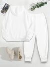 The Newness Perfectly Imperfect Casual Loungewear Set A stylish and comfortable loungewear set perfect for relaxing at home Features a relaxed fit and subtly imperfect details for added charm