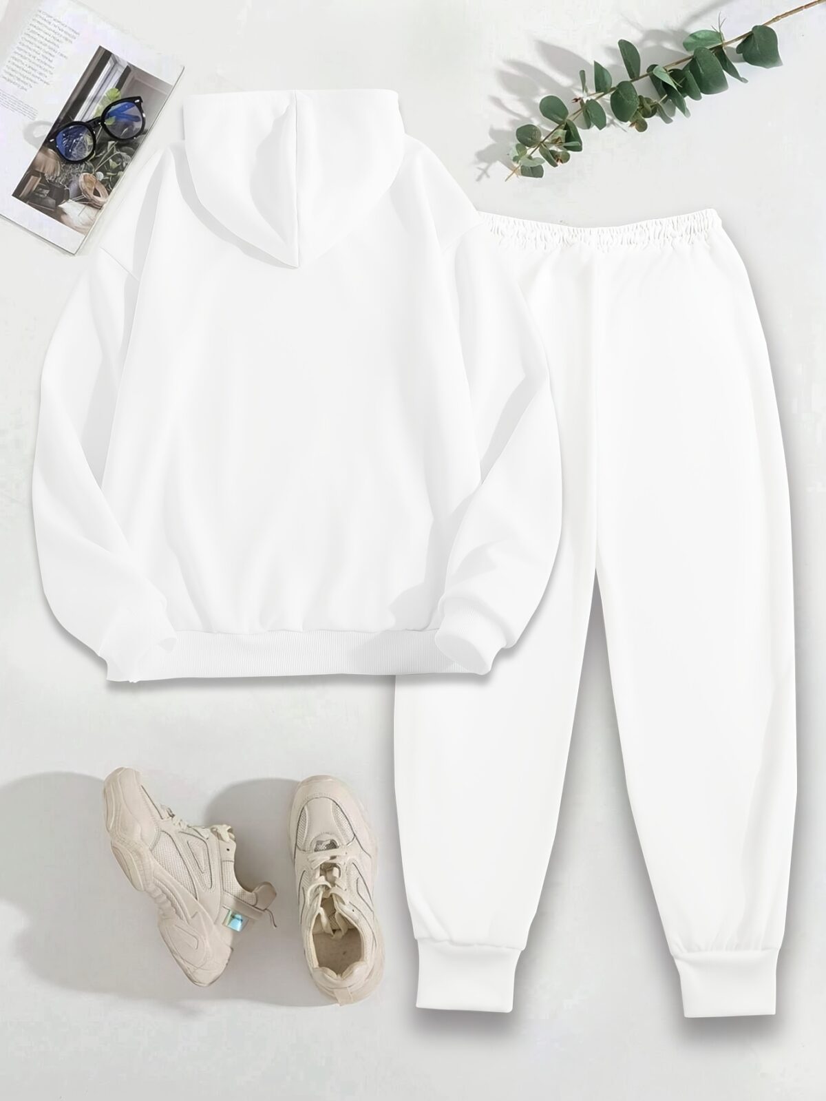 The Newness Perfectly Imperfect Casual Loungewear Set A stylish and comfortable loungewear set perfect for relaxing at home Features a relaxed fit and subtly imperfect details for added charm