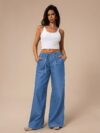 Newness City Chic Straight Leg Jeans Flattering straight leg jeans in a versatile wash perfect for any occasion