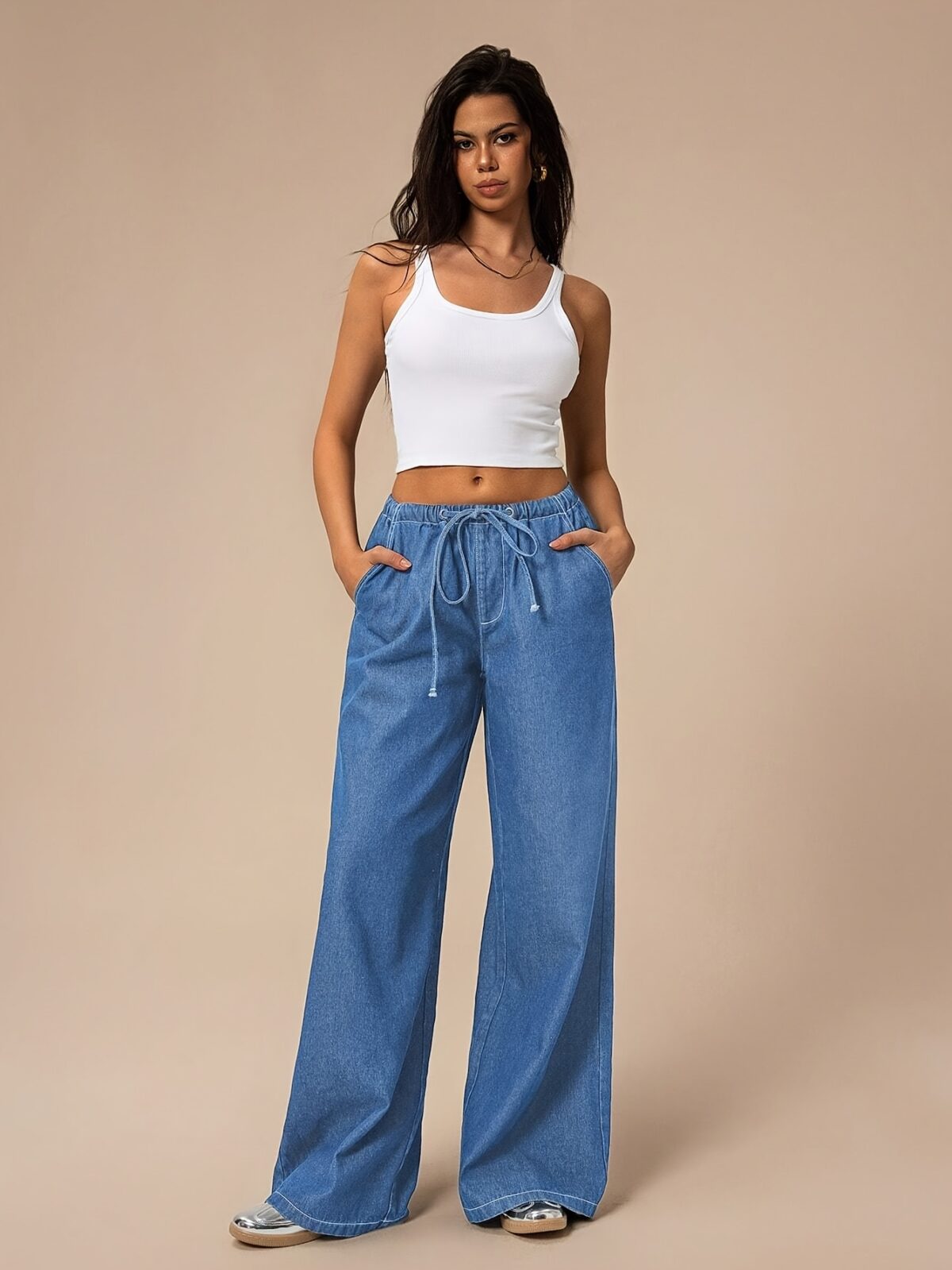 Newness City Chic Straight Leg Jeans Flattering straight leg jeans in a versatile wash perfect for any occasion