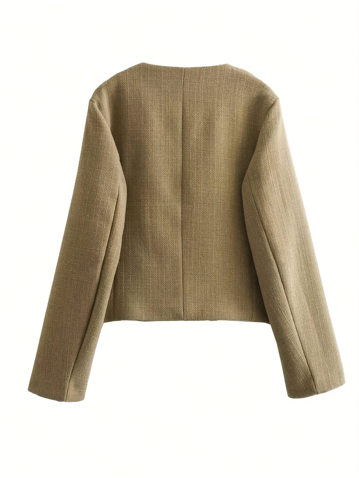 Autumn Edge Womens Chic Long Sleeve Button Up Blazer in versatile style perfect for casual or formal occasions This FallWinter essential elevates any outfit