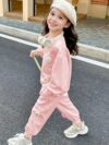 Adorable girls floral outfit perfect for spring and fall Two piece set in charming floral print by Newness