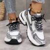 Newness Womens Casual Sneakers Elevate your everyday style with these comfortable and chic sneakers