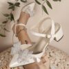 Newness Celestial Sparkle Rhinestone Mary Jane Heels Elevate your style with these modern chic rhinestone heels perfect for any occasion