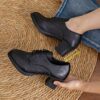 Newness Milan Chunky Block Heels Elevate your style with these durable versatile and chic heels perfect for any occasion