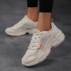 Newness Womens Effortless Style Mesh Sneakers Breathable stylish mesh sneakers for women showcasing modern design and comfort