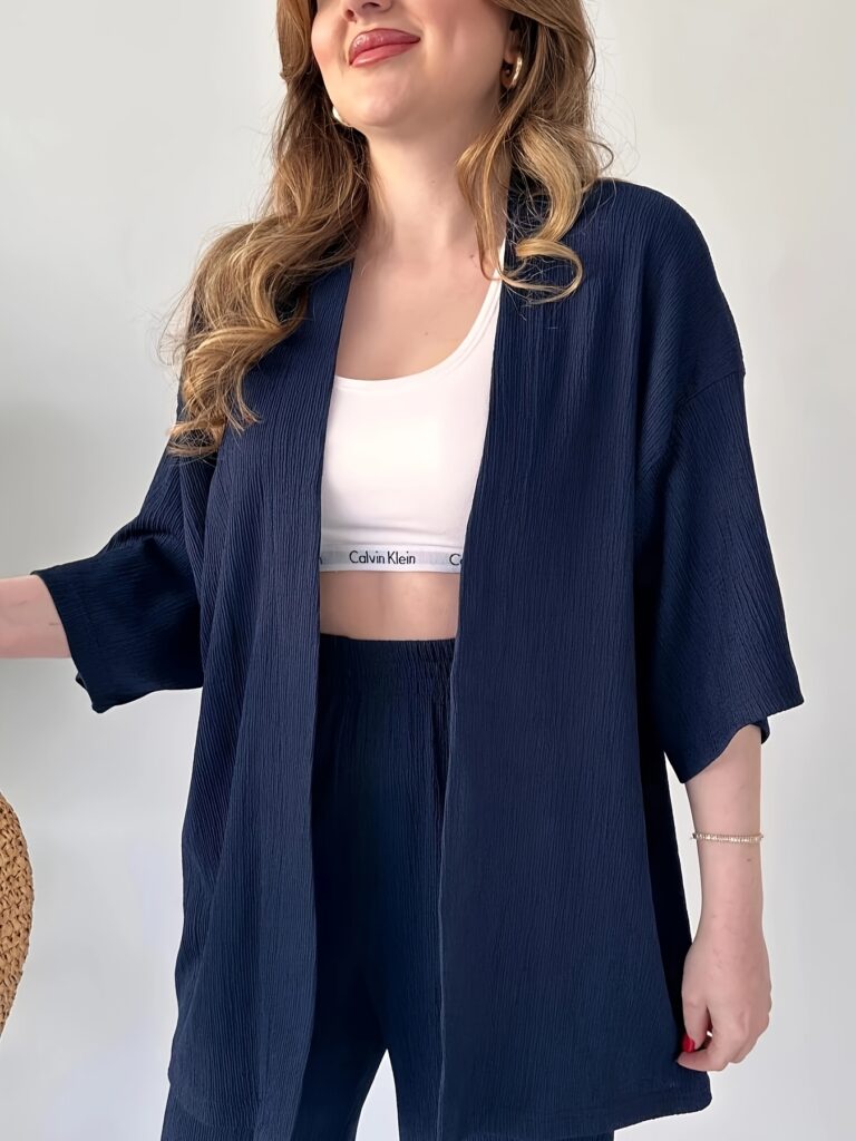 The Newness Riviera Women's Fashion Set in versatile styling. Premium polyester and elastane create a comfortable, chic look for all seasons.