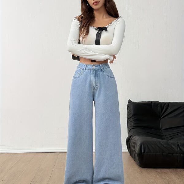 Casablanca Embroidered Wide Leg Pants in luxurious rayon blend effortlessly chic for weekend casual