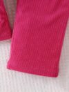Stylish girls solid color pants set perfect for spring and fall The Dubai Darling collection from Newness