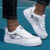 Newness Cloudwalk White Casual Sneakers Breathable lightweight white sneakers perfect for everyday wear Step into comfort and style
