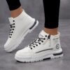 Newness Urban Edge Womens High Top Sneakers Stylish and comfortable high top sneakers perfect for adding a modern edge to any outfit