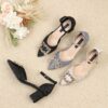 Newness Etoile Embellished Block Heels Elevate your look with these stunning embellished heels perfect for weddings and special occasions Featuring a comfortable block heel and exquisite detailing