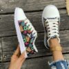Newness Urban Chic Stylish Casual Sneakers Elevate your everyday look with these comfortable and stylish sneakers Perfect for casual wear