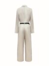 Desert Beige Cairo Two Piece Suit from Newness Elegant polyester suit perfect for fallwinter Dubai inspired style