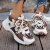 Newness Aria Microfiber Bow Sneakers in white showcasing breathable design and chic bow detail Perfect for any season