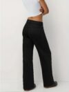 Newness Essential Black Wide Leg Jeans Flattering wide leg silhouette comfortable fit perfect for any occasion