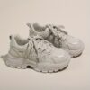 Newness Seoul Street Style Korean Platform Sneakers Elevate your street style with these chic modern and effortlessly cool platform sneakers
