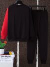 Stylish boys cargo jogger set in trendy color perfect for playtime or casual outings Featuring a comfortable relaxed fit