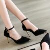 Newness Parisian Black Kitten Heel Pumps Chic black pumps with a comfortable kitten heel perfect for any occasion