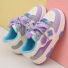 Stylish and comfortable Spring Breeze Girls board shoes perfect for spring and autumn Featuring a trendy design and anti slip rubber soles