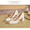 Celestial Grace Elegant Wedding Shoes by Newness Exquisite design promising all day comfort for your special day
