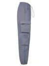 Model wearing stylish baggy NVFelix casual overalls showcasing the comfortable relaxed fit and Y2K inspired design