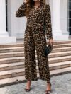 The Newness Milan Luxe Leopard Print Set A chic and effortlessly stylish two piece set perfect for work or weekend Featuring a luxurious leopard print
