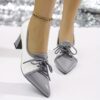 Newness Celeste Chic White Mary Jane Heels Elevate your style with these comfortable and elegant white Mary Jane heels perfect for any occasion