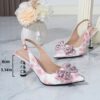 Newness Blush Blossom Pointed Stiletto Heels Elevate your style with these chic sophisticated heels perfect for any occasion