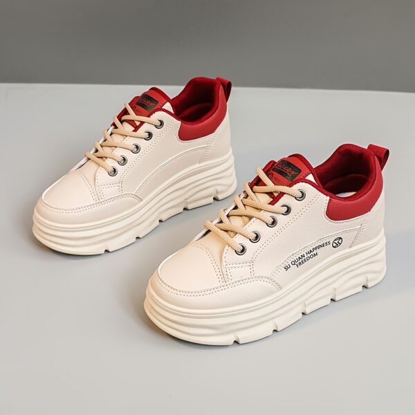 Newness Elevated Edge Color Block Sneakers in a modern design showcasing ultimate comfort and durable construction