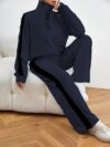 The Newness Milan Casual Suit Set in versatile color This chic and comfortable suit is perfect for any autumn occasion