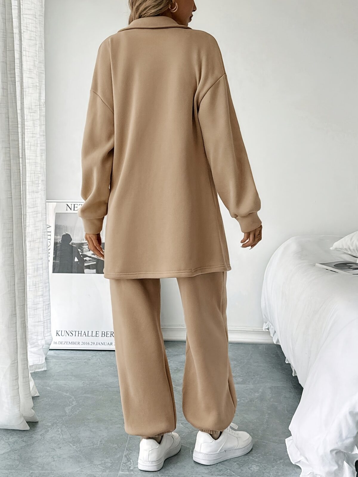 Effortless Chic Newness Casual Trouser Suit A stylish and comfortable womens trouser suit in a relaxed fit perfect for everyday wear